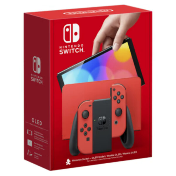 Nintendo Switch Console (Mario Red & Blue Edition)
