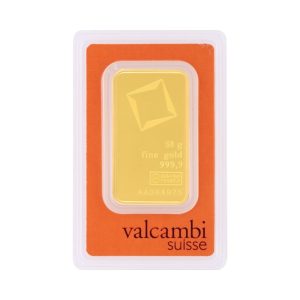 Valcambi Suisse 50 Grams Gold Bar